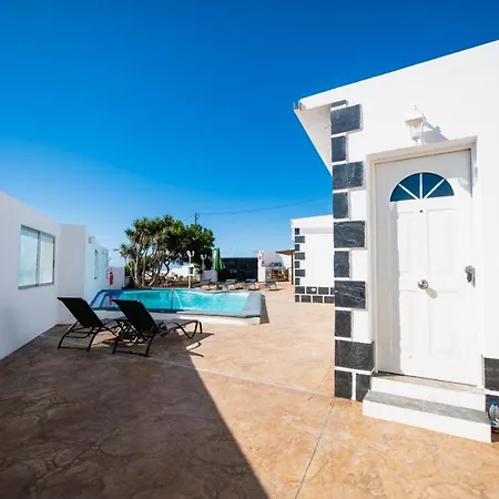 Charming House, Wifi, Pool With Direct Ocean View, Tenerife Apartman Fasnia