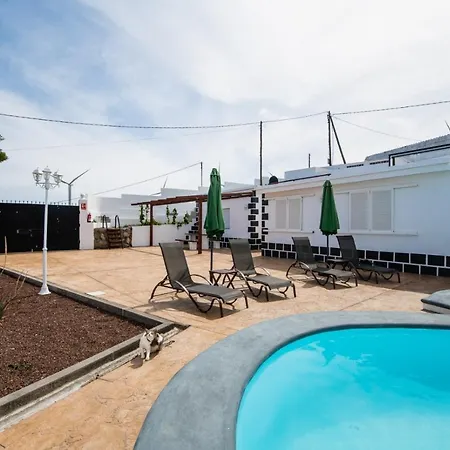 Charming House, Wifi, Pool With Direct Ocean View, Tenerife * Fasnia