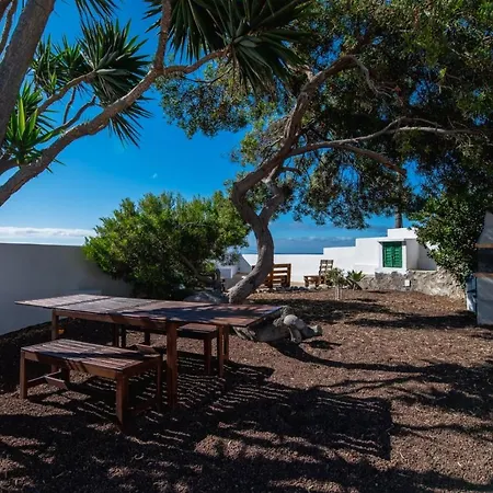 Charming House, Wifi, Pool With Direct Ocean View, Tenerife Fasnia