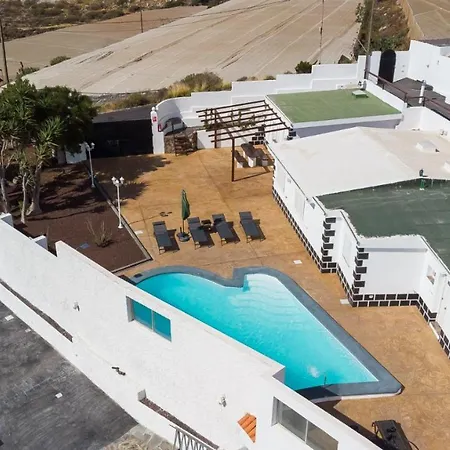 Charming House, Wifi, Pool With Direct Ocean View, Tenerife Fasnia