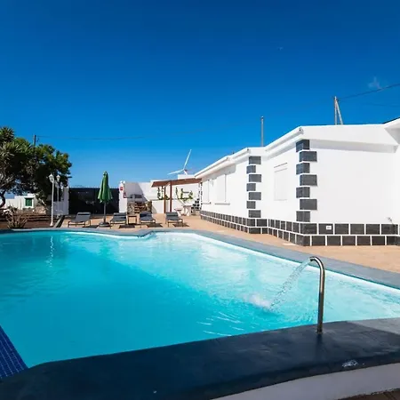 Apartment Charming House, Wifi, Pool With Direct Ocean View, Tenerife Fasnia